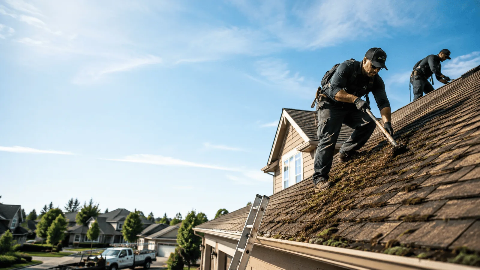 Roof Moss Removal in Waterville, OH near me